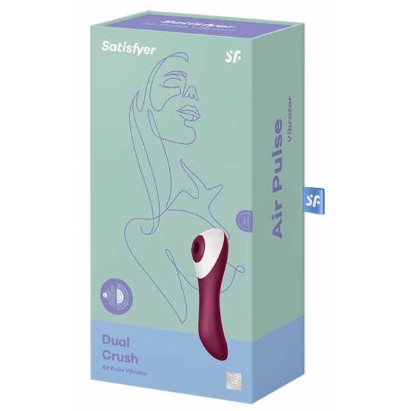 Klitoris-Stimulator DUAL CRUSH Satisfyer 16cm