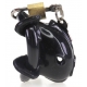 Chastity cage Nub Soft 6 x 2cm Black