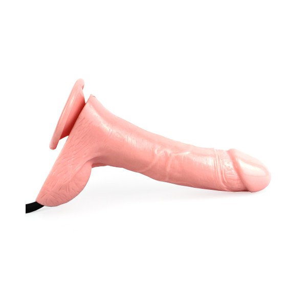 Aufblasbarer Dildo rosa 15 x 3.5 cm