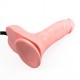 Aufblasbarer Dildo rosa 15 x 3.5 cm