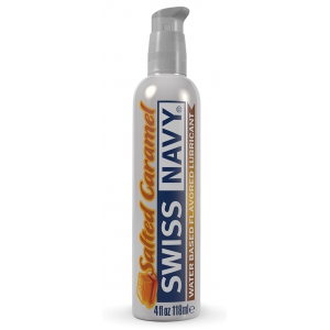 Swiss Navy Lubrificante aromatizzato al caramello salato 118mL