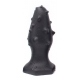 Spike Silicone Butt Plug BLACK M