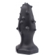 Silicone plug Monster Spike XL 16 x 6.5cm Black