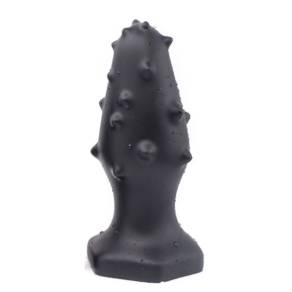 Tapón de silicona Monster Spike XL 16 x 6,5cm Negro