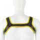 Imbracatura larga in neoprene nero-giallo Should