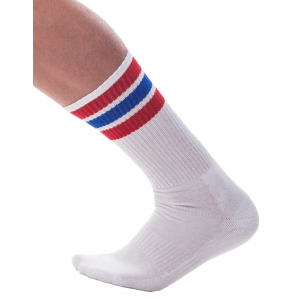 Barcode Berlin ME-TIME Socks White-Red-Blue