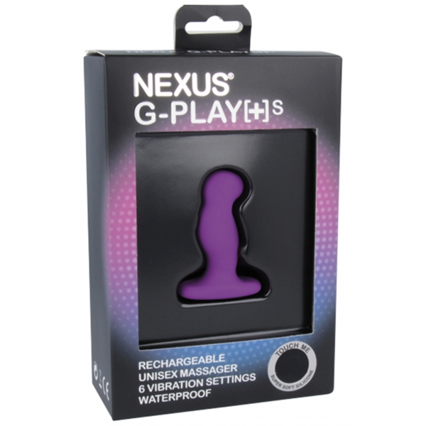 G-Play S Nexus Vibrating Prostate Plug 6 x 2.3cm Purple