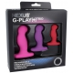 Set of 3 G-Play Nexus Vibrating Plugs