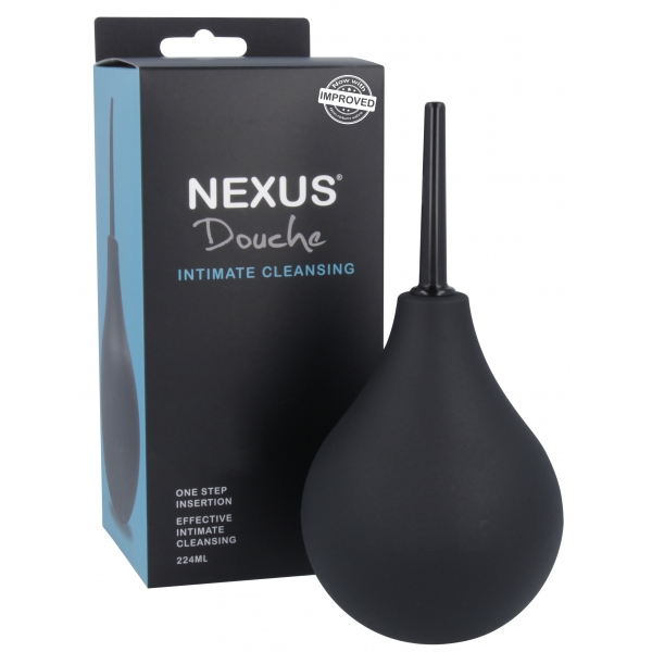 Bombilla para enema de ducha Nexus negra