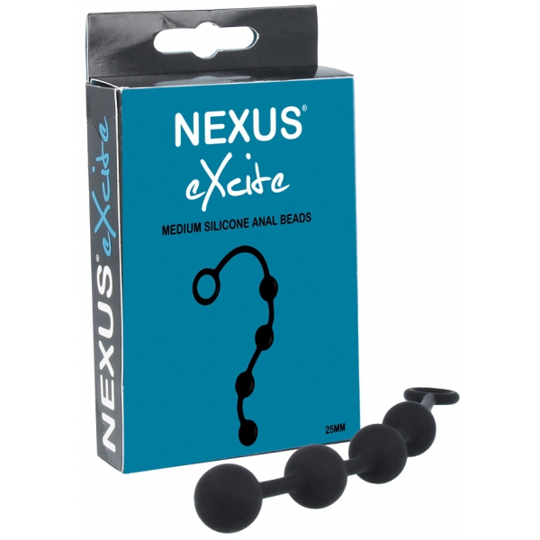 Chapelet anal en silicone EXCITE M Nexus 23 x 2.5cm