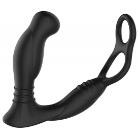 Stimulateur de prostate vibrant avec Cockring SIMUL8 Nexus 10 x 3.3cm