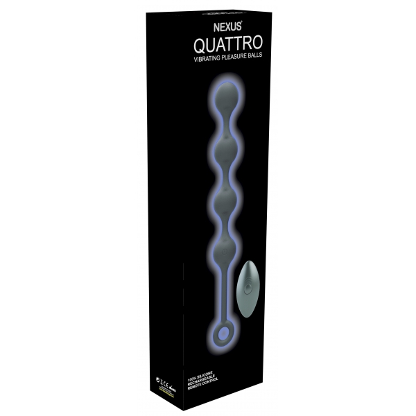 Quattro Nexus Vibrerende Anaalballen 25 x 4cm