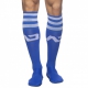 High socks BASIC SOCKS Blue-White