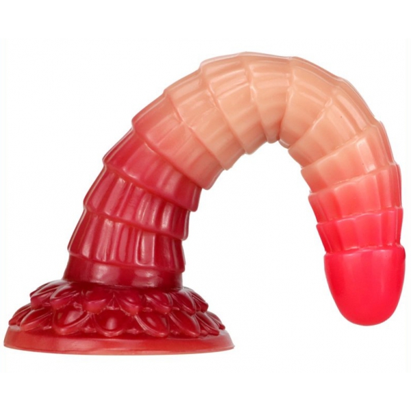 Gradient Color Animal Dildos - 07 RED