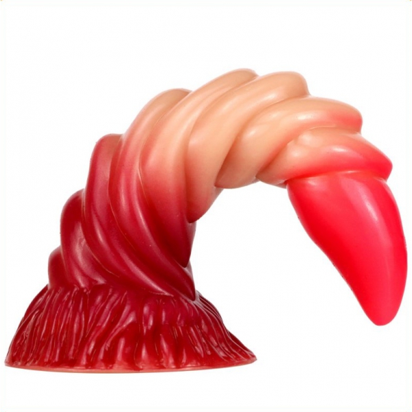 Gradient Color Animal Dildos - 09 RED