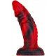 Dildo Monster Squax 18 x 5,5 cm nero-rosso