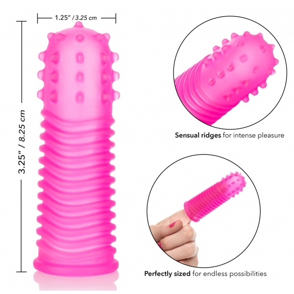 Intimate Play Finger Tingler Pink