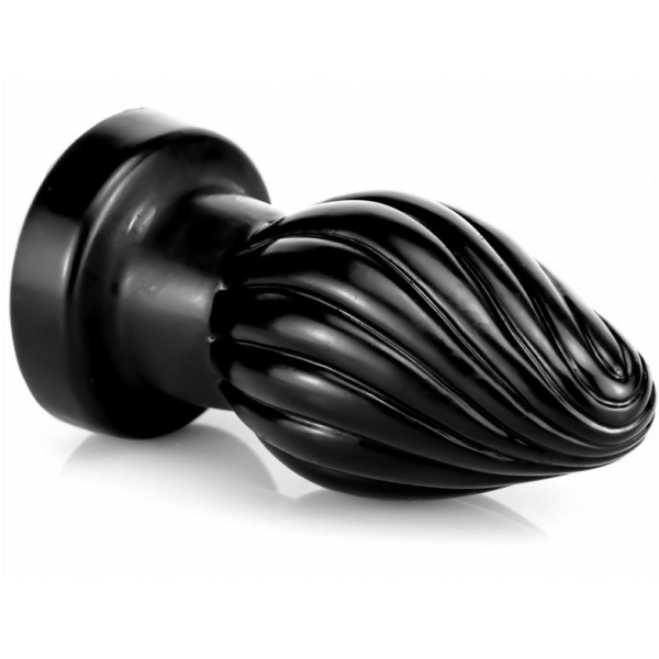 Spiral Plug M 9 x 4.5cm Black