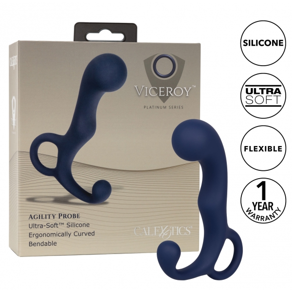 Estimulador de próstata Viceroy Agility Probe 9 x 3cm