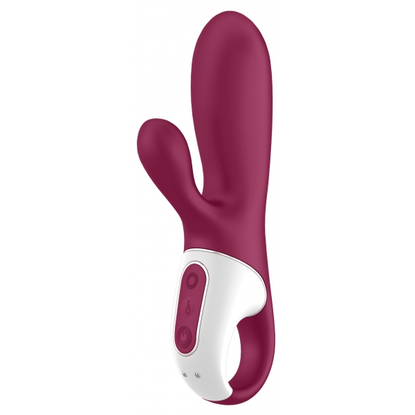 Conejo vibrante conectado Hot Bunny Satisfyer 17 x 3,5cm