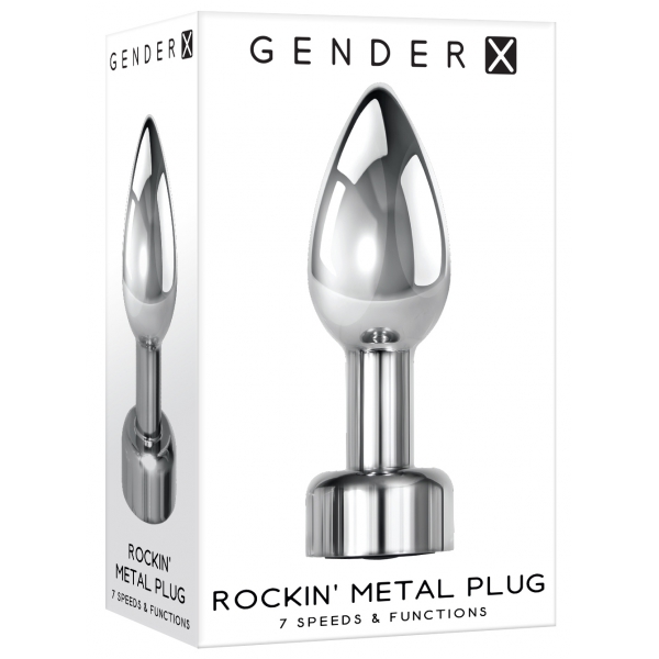 Rockin vibrating plug 7 x 2.8cm