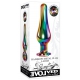 Plug Juwel GEM RAINBOW L 11.5 x 4.1cm