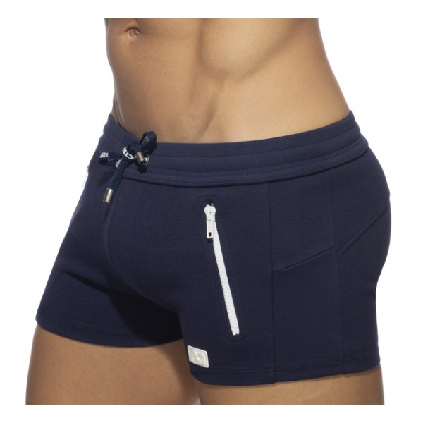 Short DOUBLE ZIP Navy