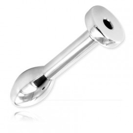 Stainless Steel Penis Plug Teardrop Metal 4.5 cm x 12 mm