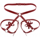 BUTTERFLY Thigh Harness Red