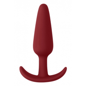 Shots Toys Silikon Plug Slim Butt 7.5 x 2cm Rot