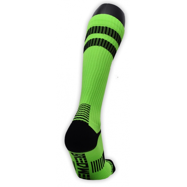 Hohe Socken LOGO KNEE Neon Grün