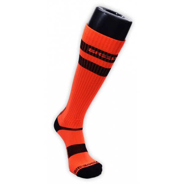 Calcetines altos LOGO KNEE Naranja