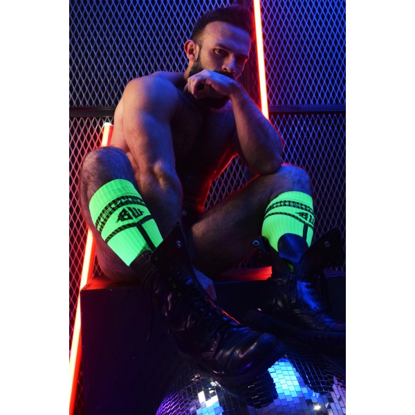 Chaussettes hautes HYBRED SOCKS Vert Neon
