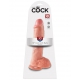 King Cock Dildo XXL 20 x 5,4 cm Fleisch