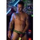 Jockstrap TROJAN Green Neon