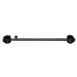 Adjustable metal bar with leather cuffs - 65 to 120cm