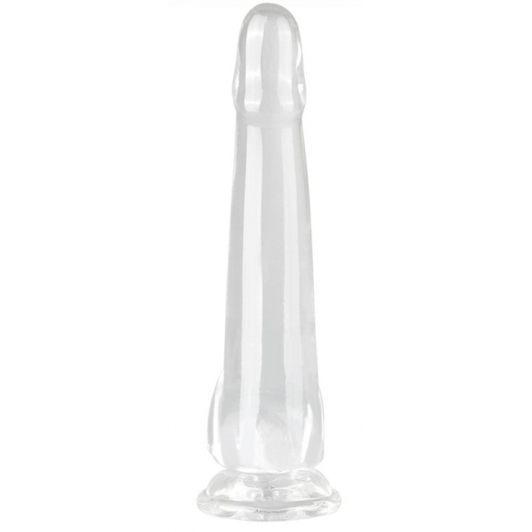 CLEAR DONG XXL transparante dildo 20 x 5.5cm