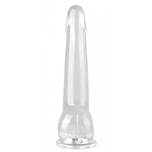 CLEAR DONG XXL transparante dildo 20 x 5.5cm