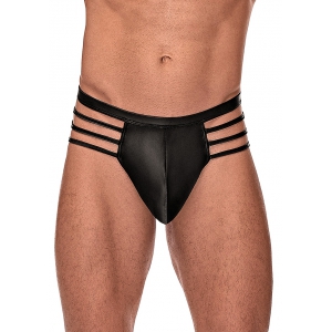 male power Thong CAGE MATTE Black