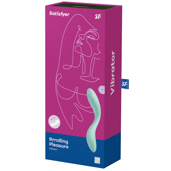 Rrrollende Satisfyer G-spot stimulator 22cm Mint