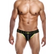 Jockstrap NEON MaleBasics Nero-Giallo