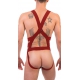 Elastic harness ELON Red