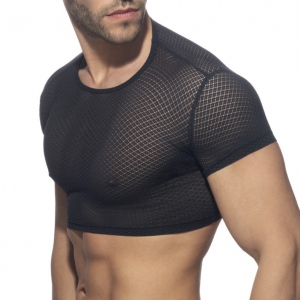 Addicted Crop Top FANTASY DIAMOND Black