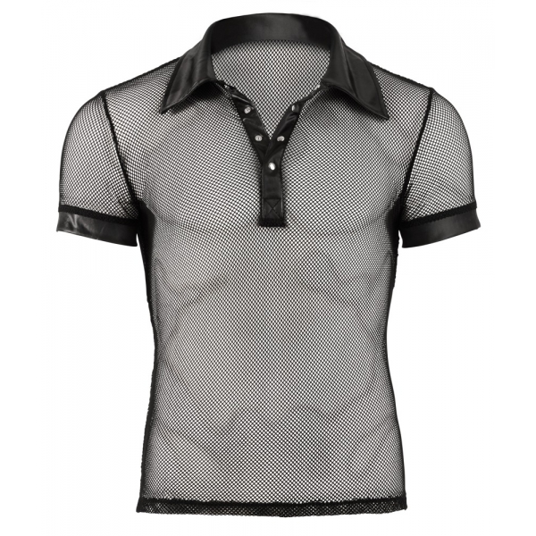 NET MEN T-shirt sexy Preto