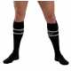 URBAN FOOTBALL SOCKS Hohe Socken Schwarz-Weiß