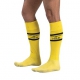 URBAN FOOTBALL SOCKS Hohe Socken Gelb-Schwarz
