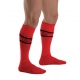 Chaussettes hautes URBAN FOOTBALL SOCKS Rouge-Noir