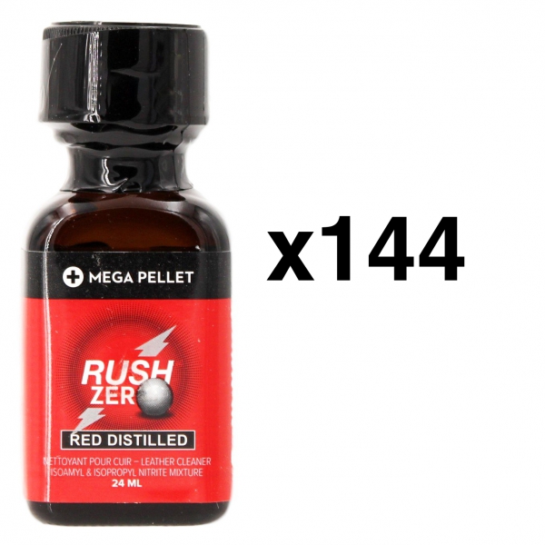  RUSH ZERO Red Distilled 24mL x144