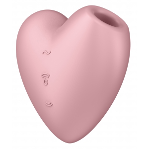 Satisfyer Cutie Heart light red