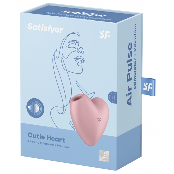 Estimulador de clítoris Cutie Heart Satisfyer